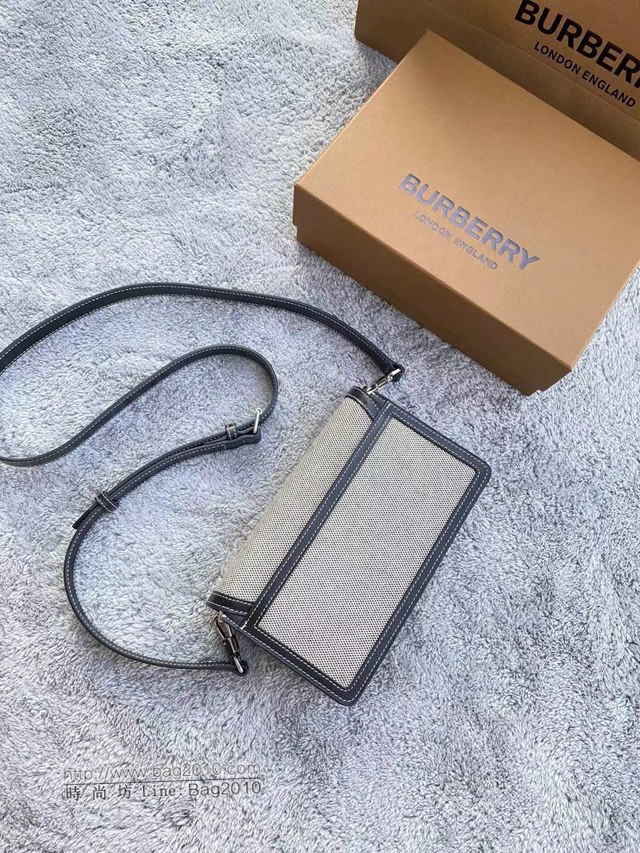 Burberry專櫃新款女包 巴寶莉品牌Horseferry印花斜背包  db1161